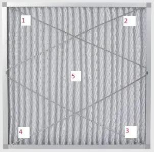 measurement of air velocity and air Changes per hour